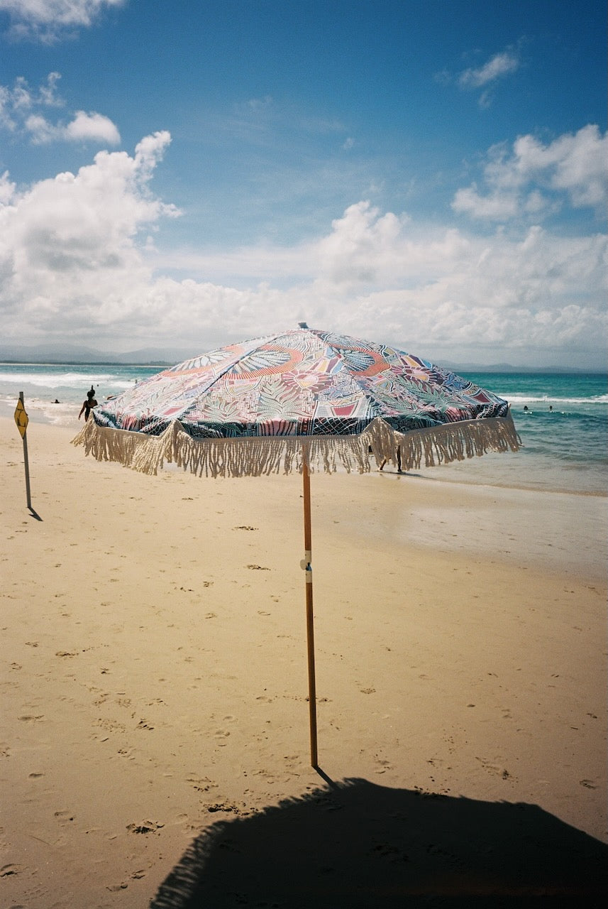 1/ 25 Limited Edition "Boat House" Premium Beach Umbrella