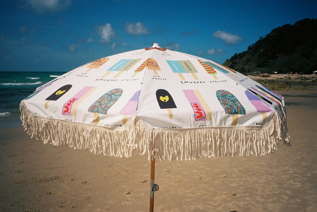 1/ 25 Limited Edition "Ice cream" Premium Beach Umbrella